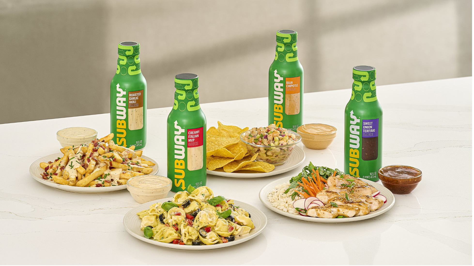 Subway Sauces Full